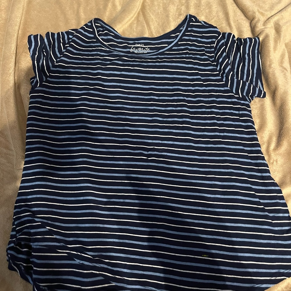 Flowy striped shirt